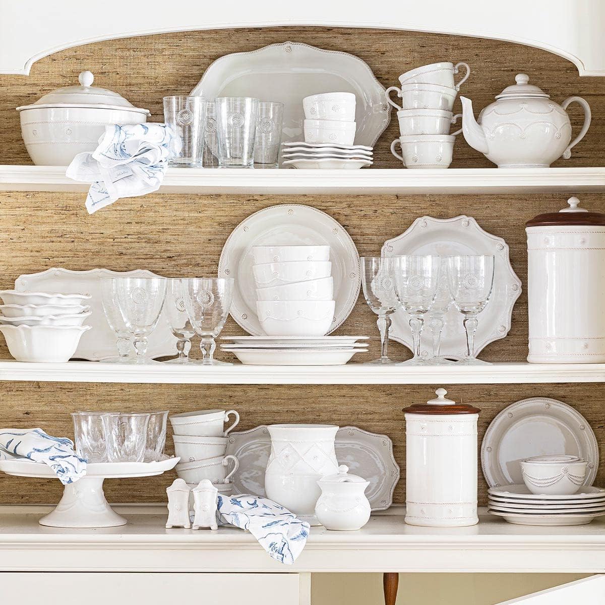 Juliska Bol para cereales Berry & Thread – Whitewash