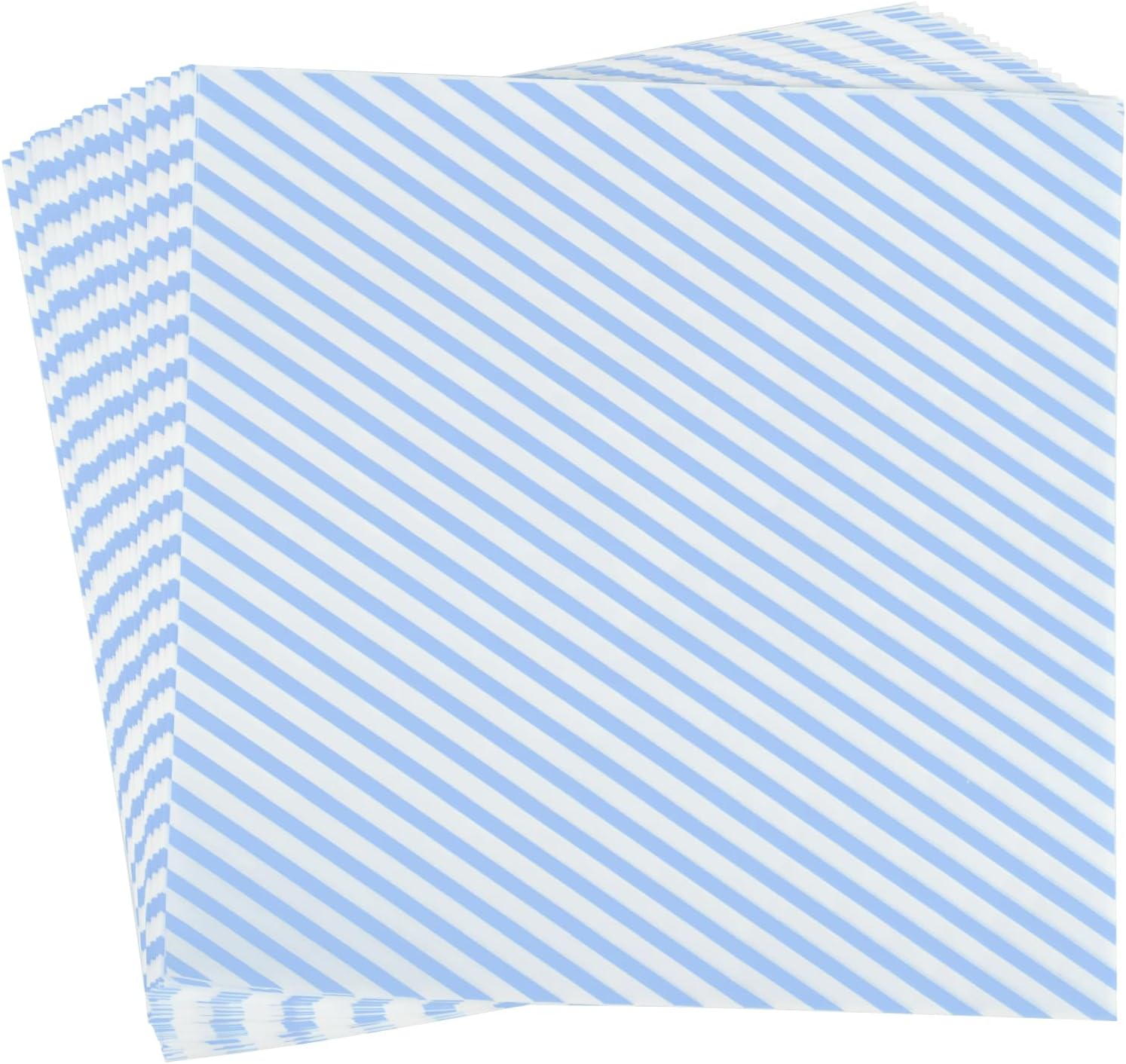 GeeRic Hojas de papel encerado de 12 x 12 pulgadas, 100 forros para cestas de alimentos para sándwiches, hamburguesas, envoltorios de alimentos