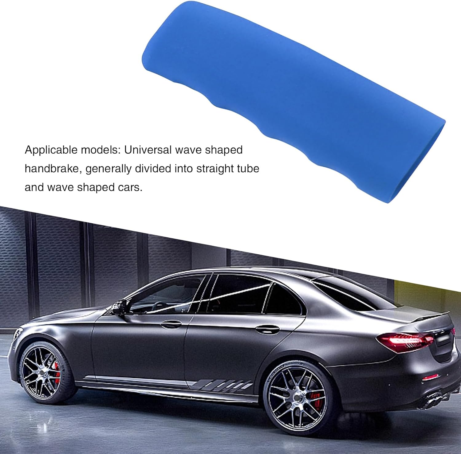 Fogfar Paquete de 1 funda protectora para freno de mano para principiantes, funda de silicona para mango de automóvil, protector de mango de agarre