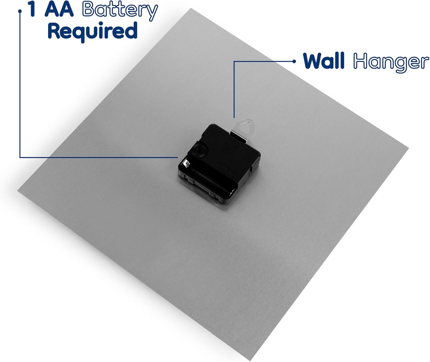 3dRose LLC Purple Haze – Reloj de pared abstracto de 10 x 10 pulgadas