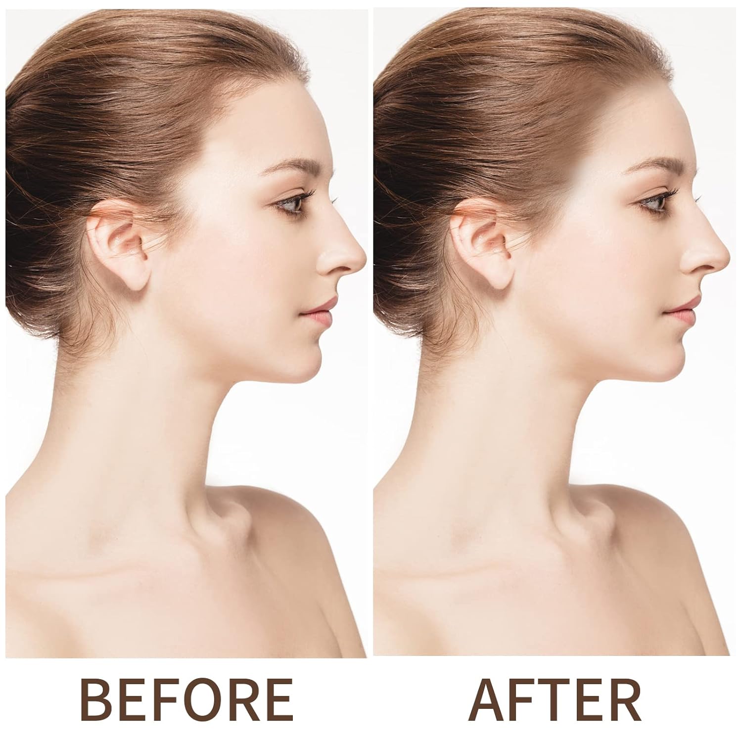 Boobeen Polvo de sombra multifuncional para cubrir la raíz de la línea del cabello, polvo corrector de línea de cabello, retoque de raíz de cabello