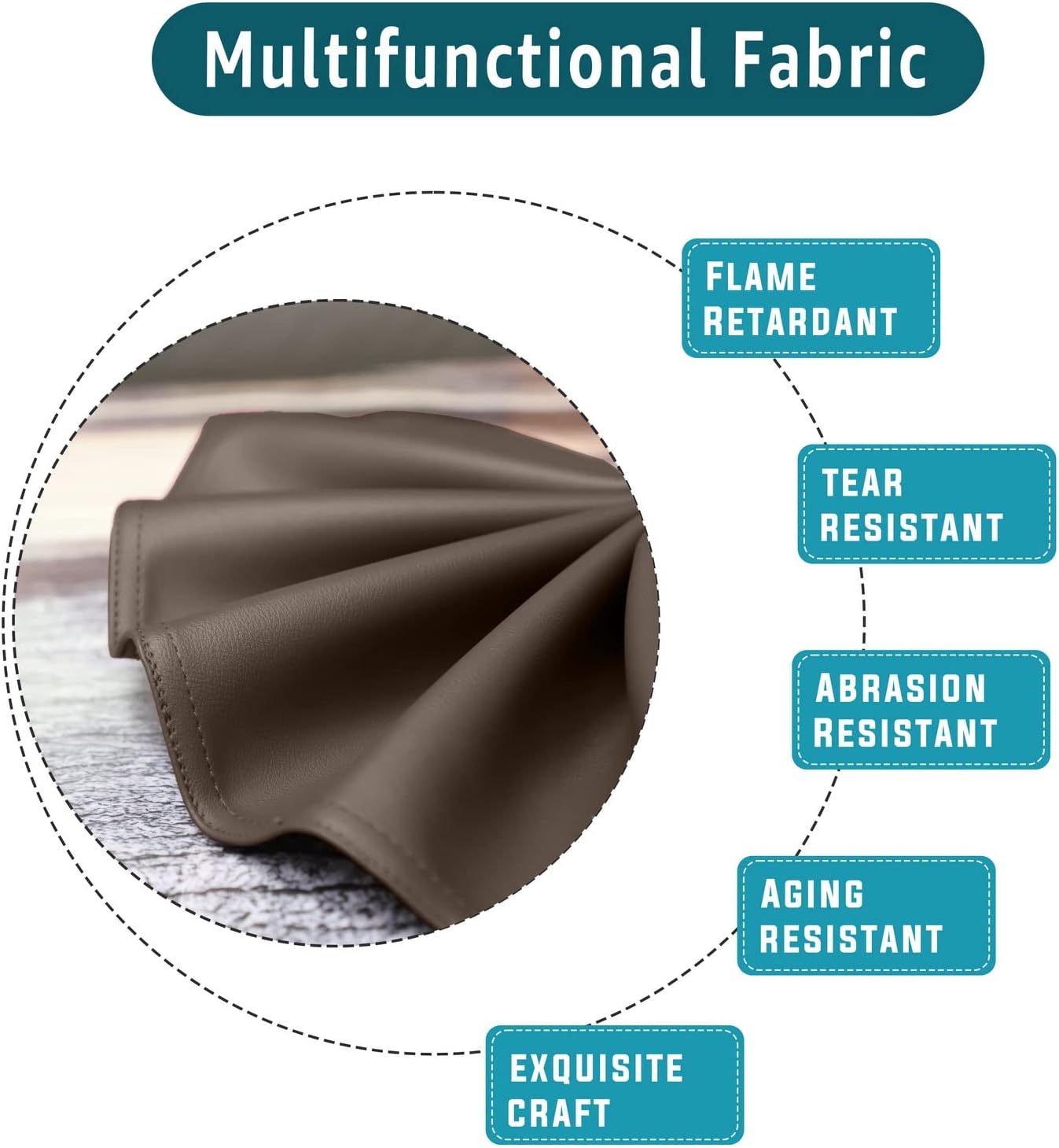 AmazeCov Funda de reposacabezas prémium para silla reclinable, protector de reposacabezas reclinable de piel sintética ignífuga, resistente al