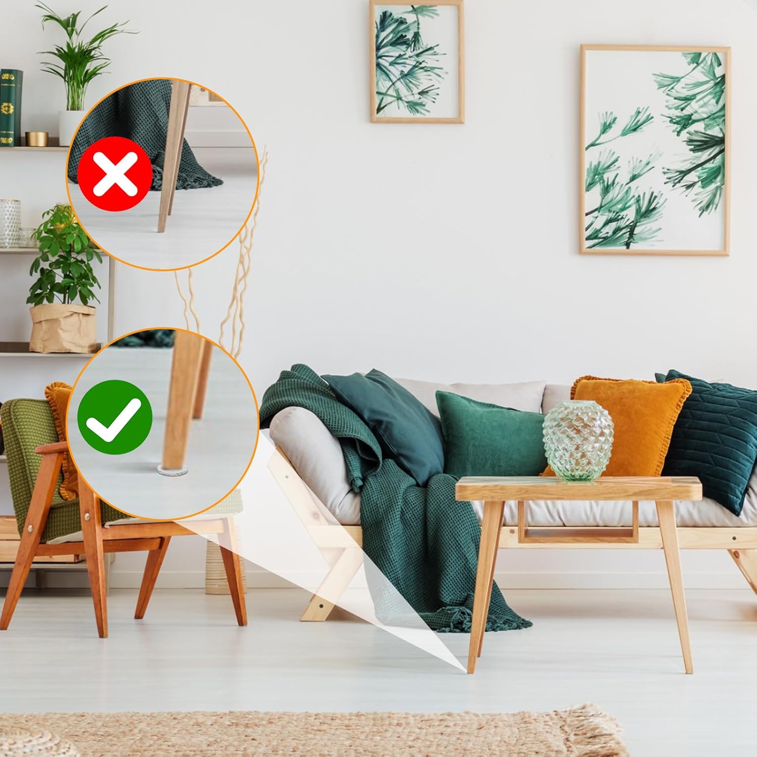 4 rollos de tiras de fieltro de 120 pulgadas con cinta adhesiva de fieltro para muebles, rollos de tiras de fieltro autoadhesivas, poliéster