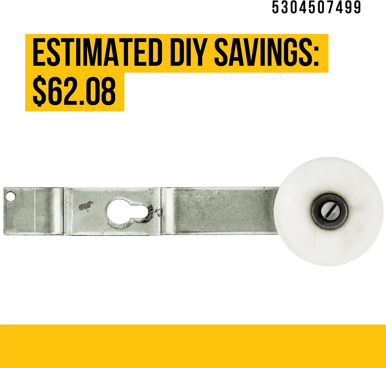 Conjunto de brazo loco 5304507499 actualizado Piezas de secadora Frigidaire Electrolux Kenmore compatibles Sustituye a AP6041641 4456548