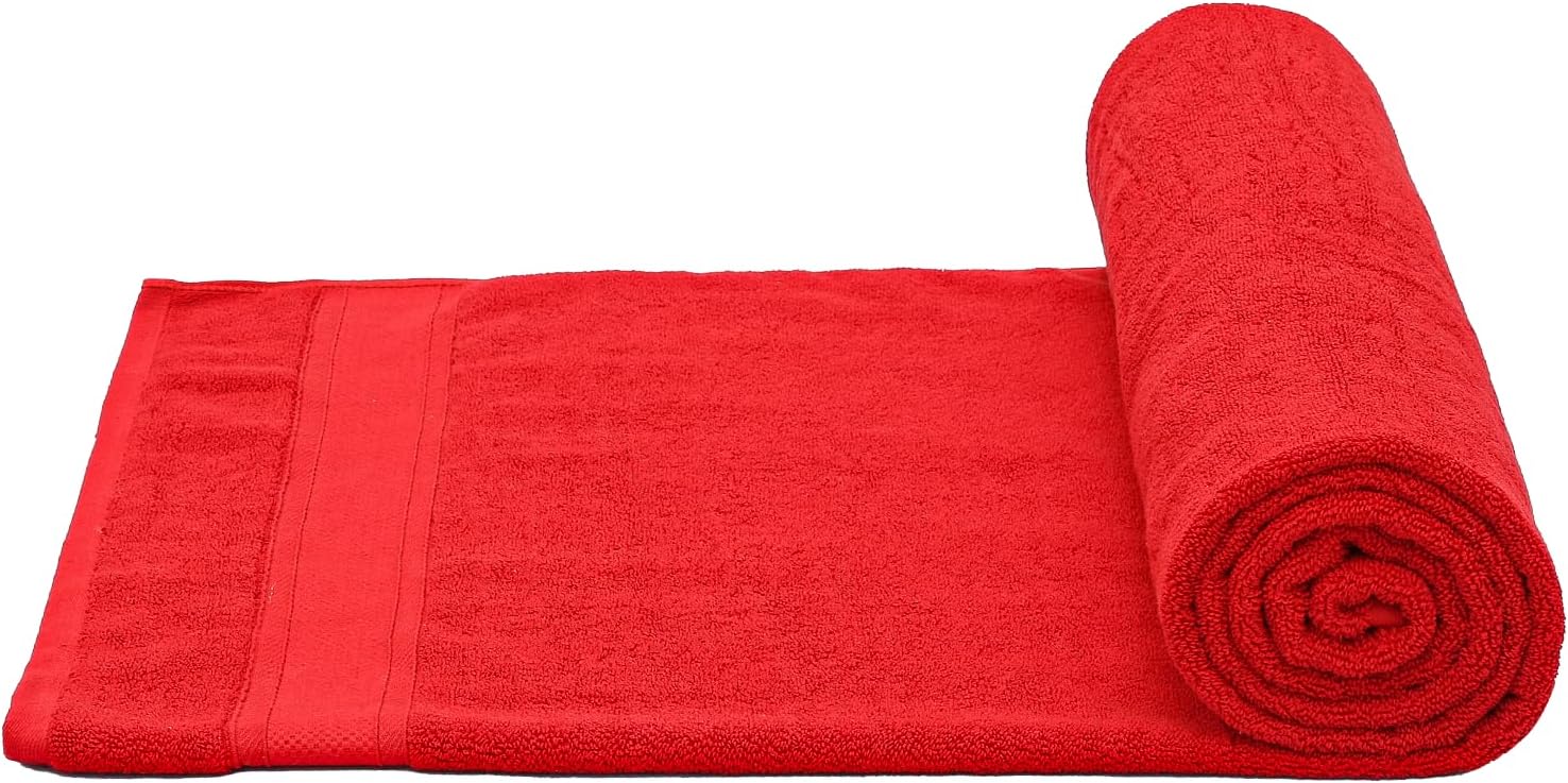 MoNiBloom Juego de 8 toallas de baño 100% algodón para baño, hogar, spa, gimnasio, ducha, contiene 2 toallas de baño de 27 x 54 pulgadas, 2 toallas