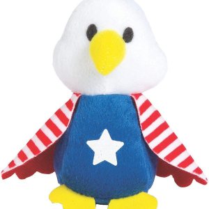 Fun Express – Peluches de águilas calvas para el 4 de julio – Juguetes – Felpa – Peluche no animal – 4 de julio – 12 piezas Fun Express – Peluches de águilas calvas para el 4 de julio – Juguetes – Felpa – Peluche no animal – 4 de julio – 12 piezas