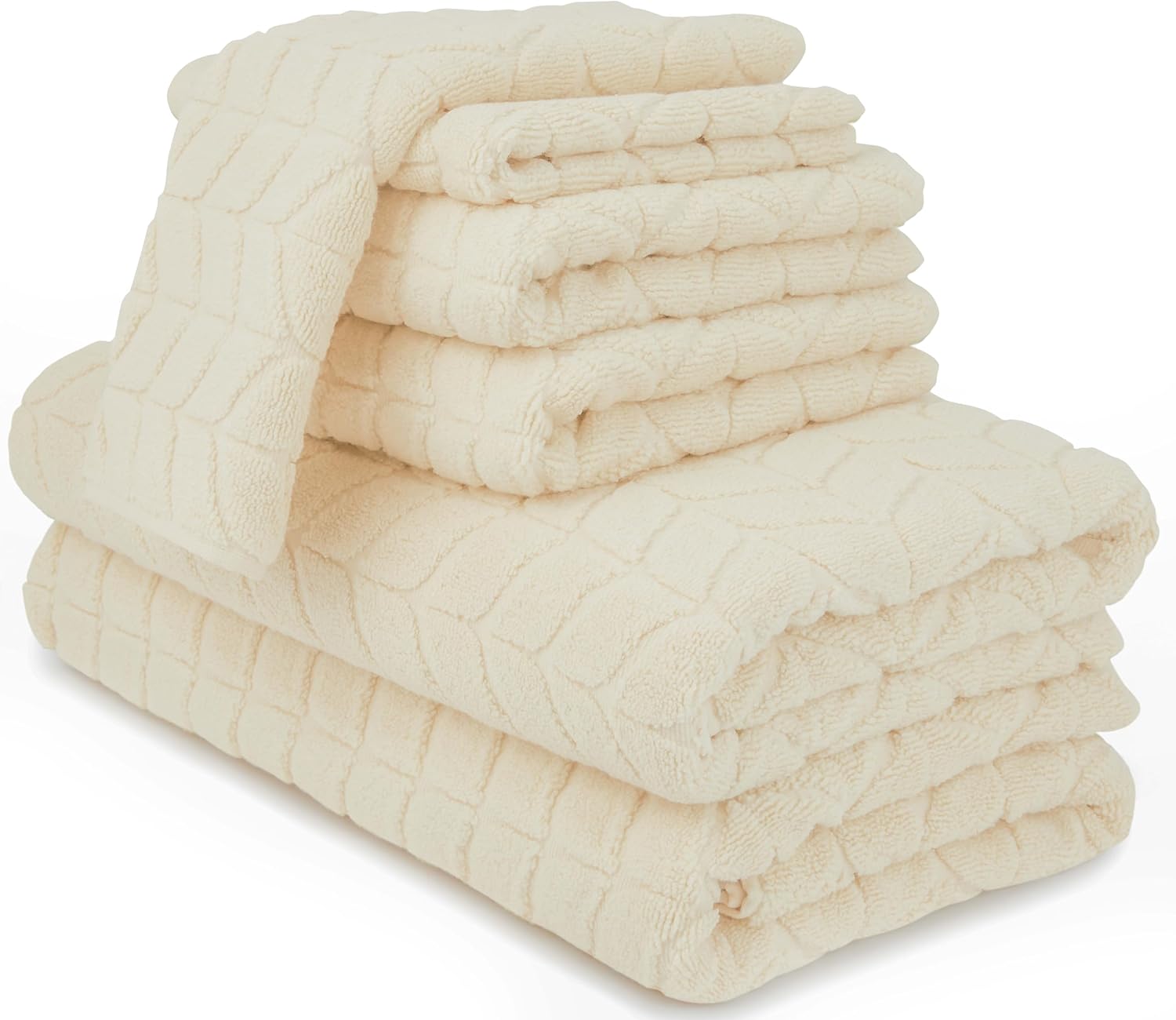 Toallas de baño de lujo ultrasuaves y afelpadas de 700 GSM  100% algodón de fibra larga sin torsión  notablemente absorbente y extra grande  Juego