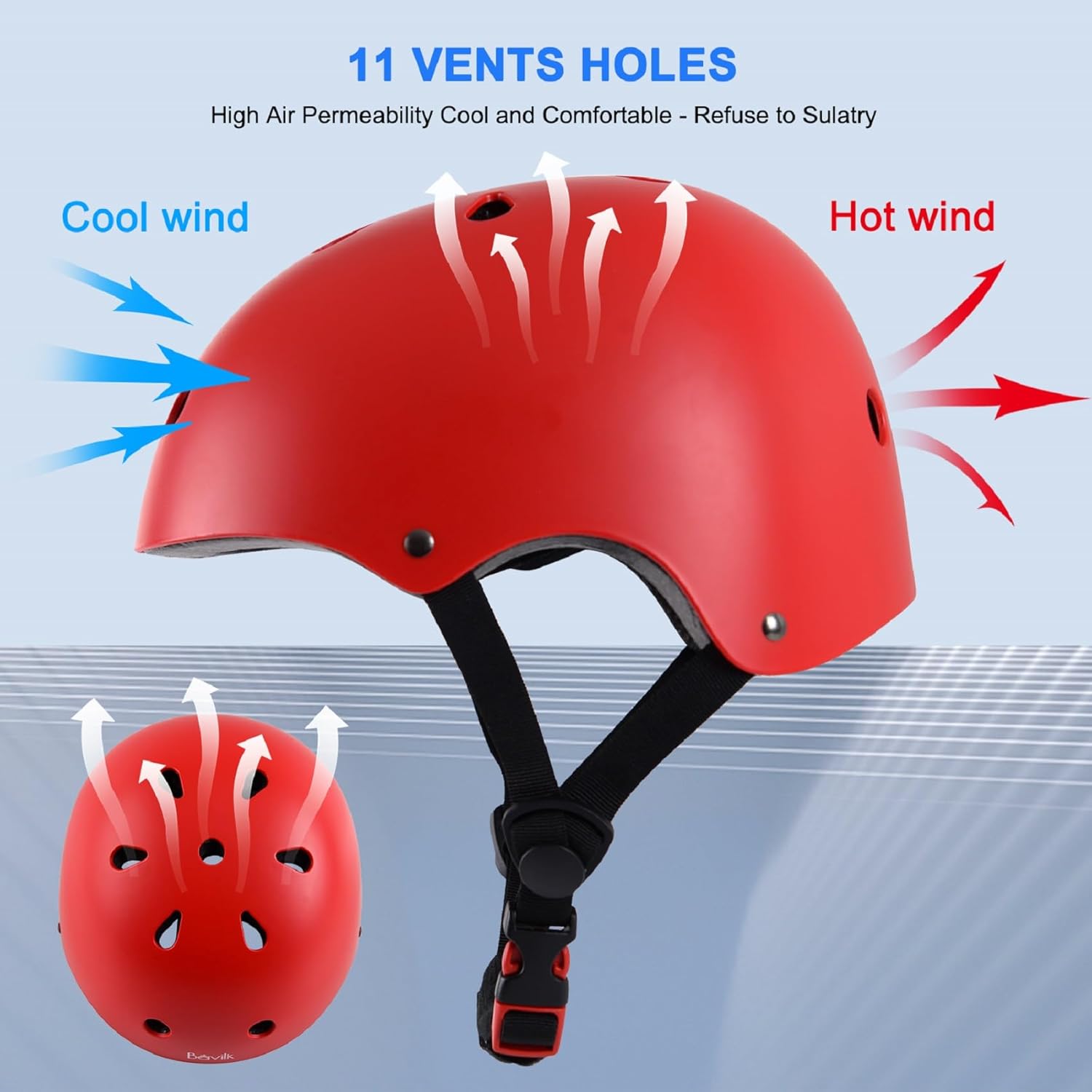 Casco de bicicleta para niños y niñas, casco multideportivo para monopatín, patinaje en línea, patinaje en línea, monopatín, 3 tamaños