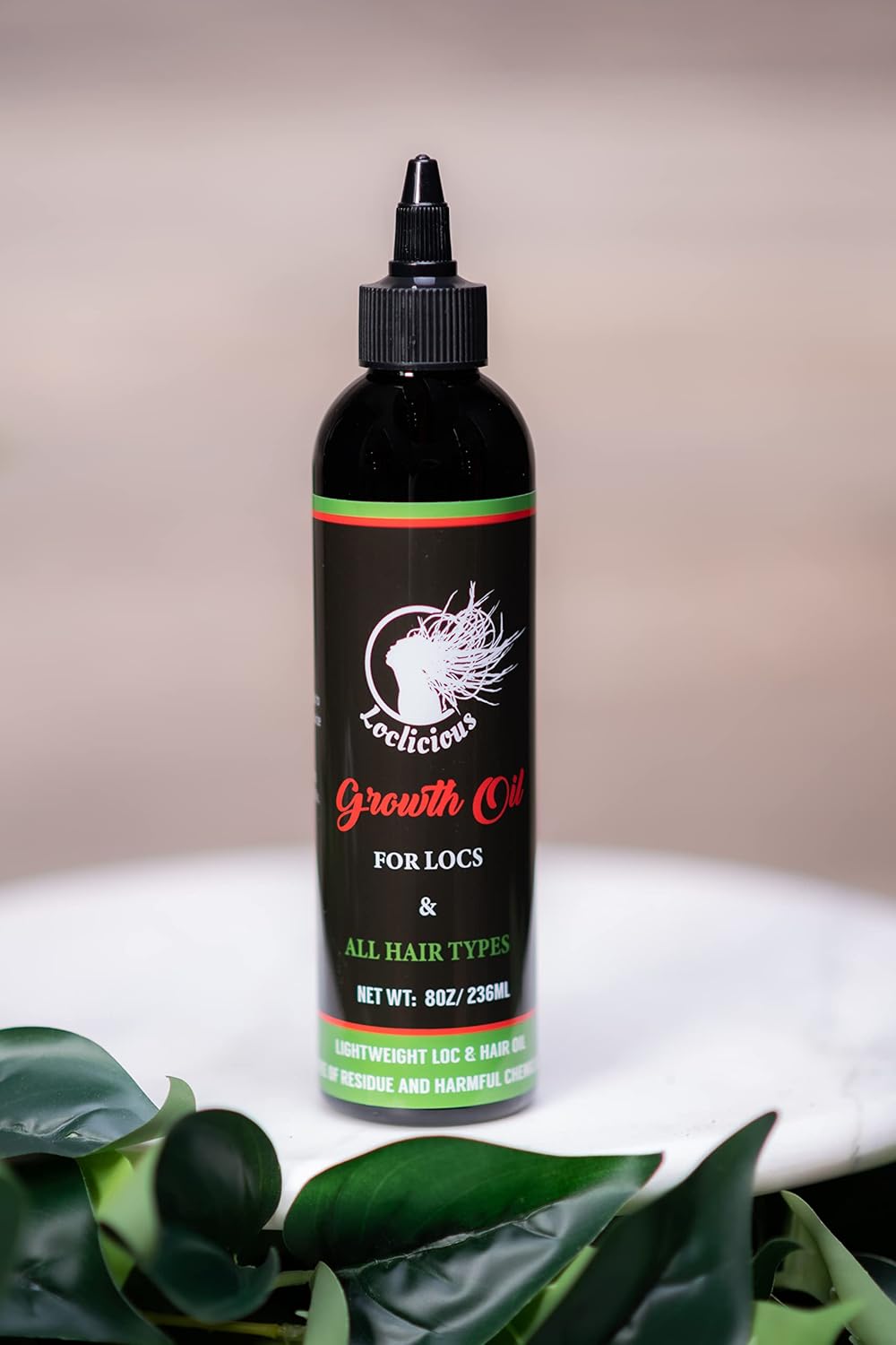 Loclicious Aceite nutritivo para el cabello de Loc y cuero cabelludo, aceite de peinado ligero para todo tipo de rastas, cabello natural, rastas y