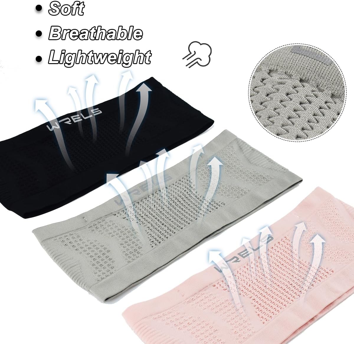 Cinturón ruuning delgado para mujeres y hombres, bolsa de cintura de viaje ligera para correr, senderismo, ciclismo, Negro –