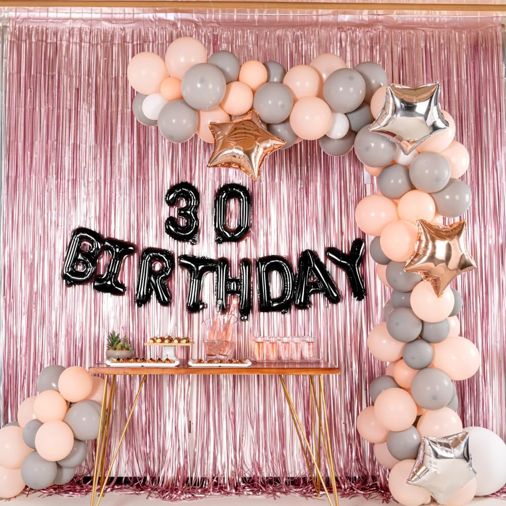 Restaurantware Balloonify – Globo de 16 pulgadas con número 1, globo digital de fiesta  Número 3 autosellante negro de aluminio Mylar globo colgante