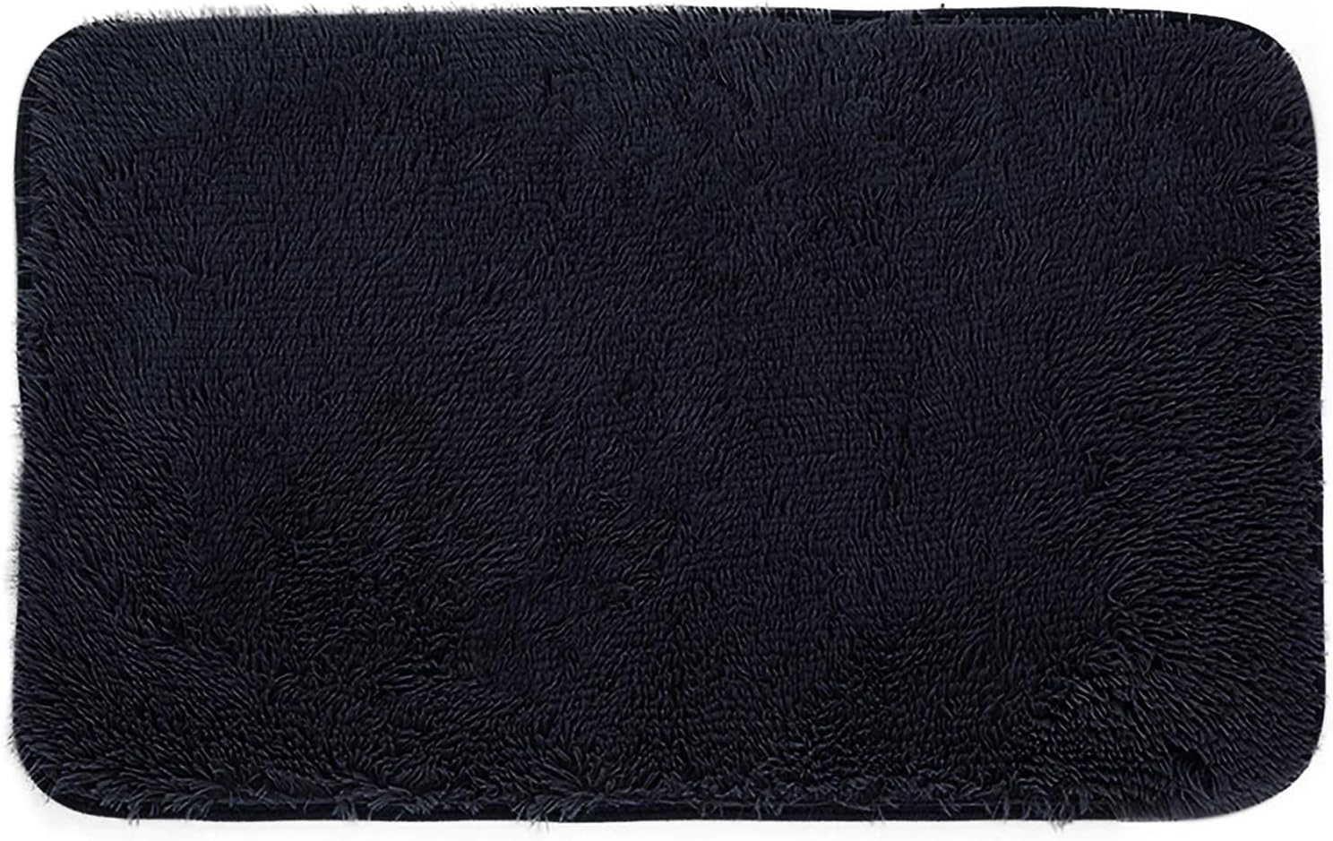 Alfombra de baño absorbente, alfombra de baño negra, alfombra de bienvenida para sala de día, sala de estar, alfombras para el hogar, productos de
