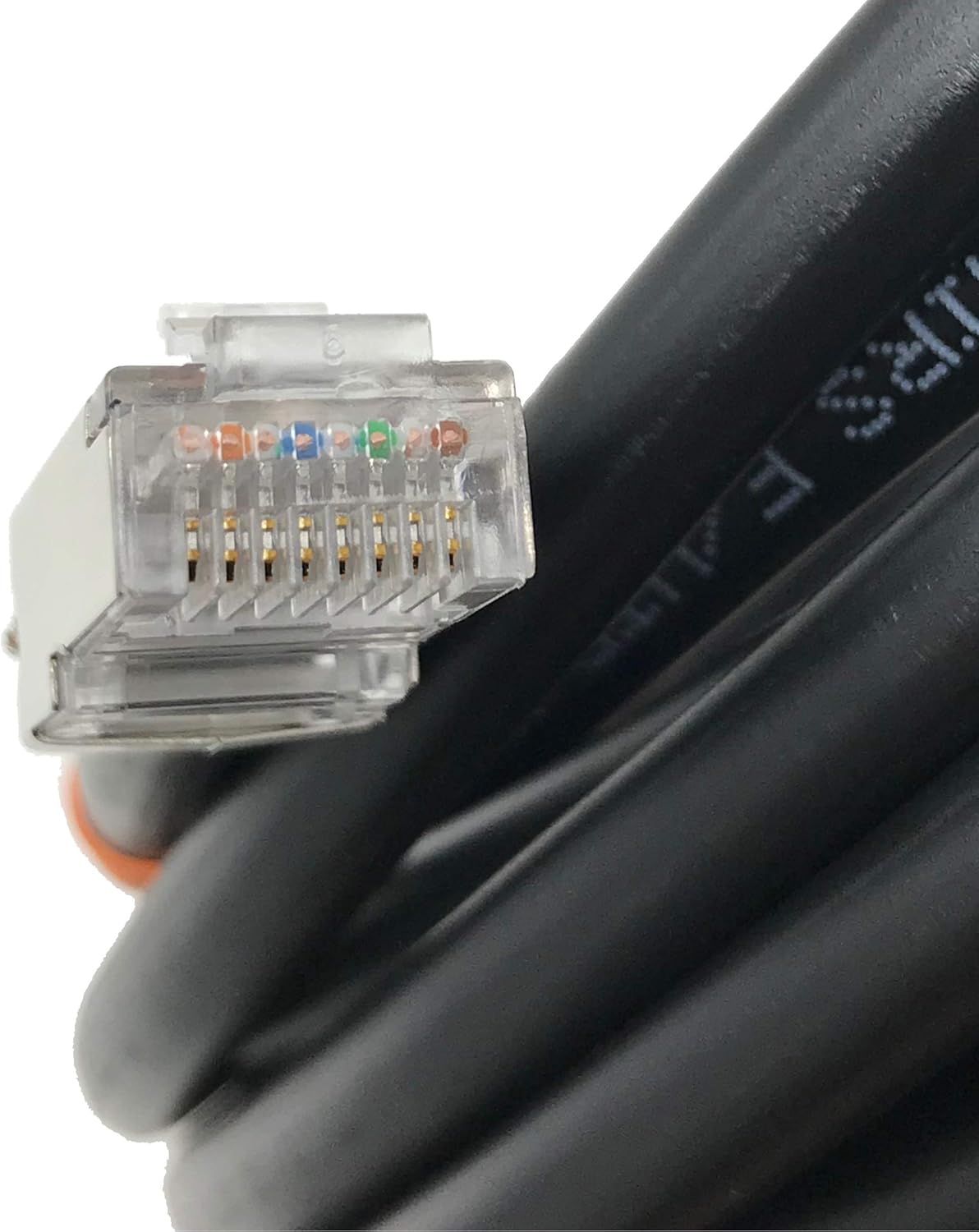Conjunto Cat5e blindado para exteriores – 100 pies – Conectores TOUGHCable