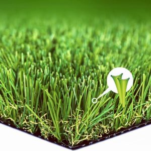 Alfombra de césped artificial, 2 x 5 pies (10 pies ) de altura del pelo de 1.38 pulgadas de altura para interiores y exteriores, sintética, Alfombra de césped artificial, 2 x 5 pies (10 pies ) de altura del pelo de 1.38 pulgadas de altura para interiores y exteriores, sintética,