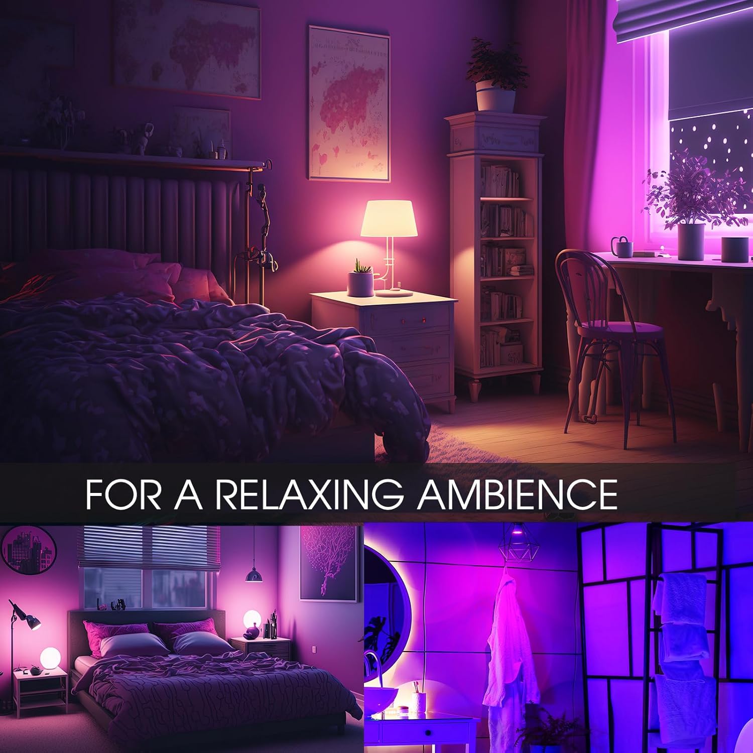 Energetic Purpule Par38 – Bombilla LED para exteriores, 16 W (equivalente a 90 vatios), regulable, base E26, para Navidad, Halloween, decoración de