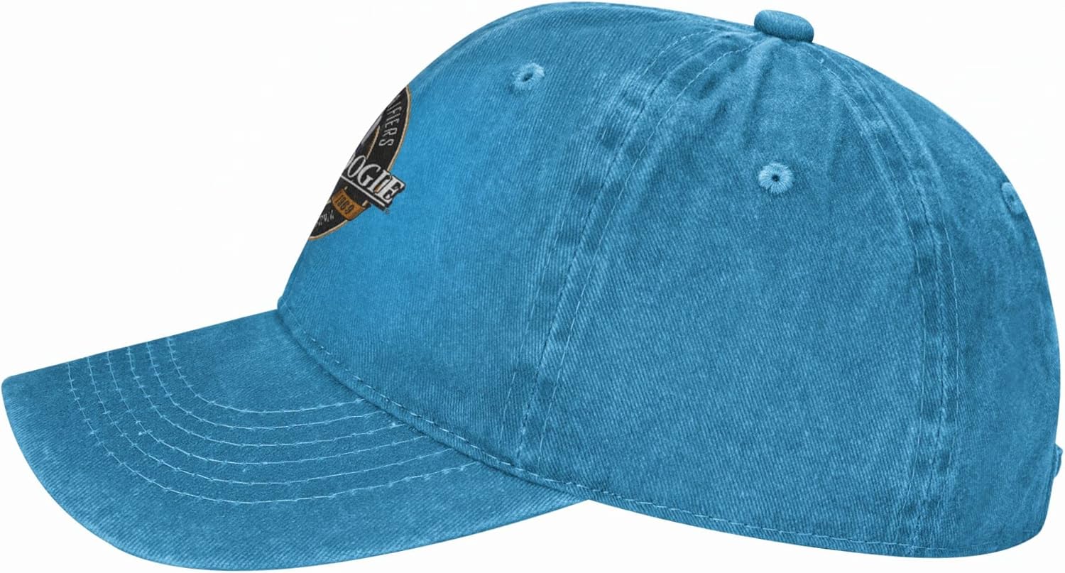 Gorra de mezclilla ajustable con logotipo de Mesa Boogie para hombre y mujer