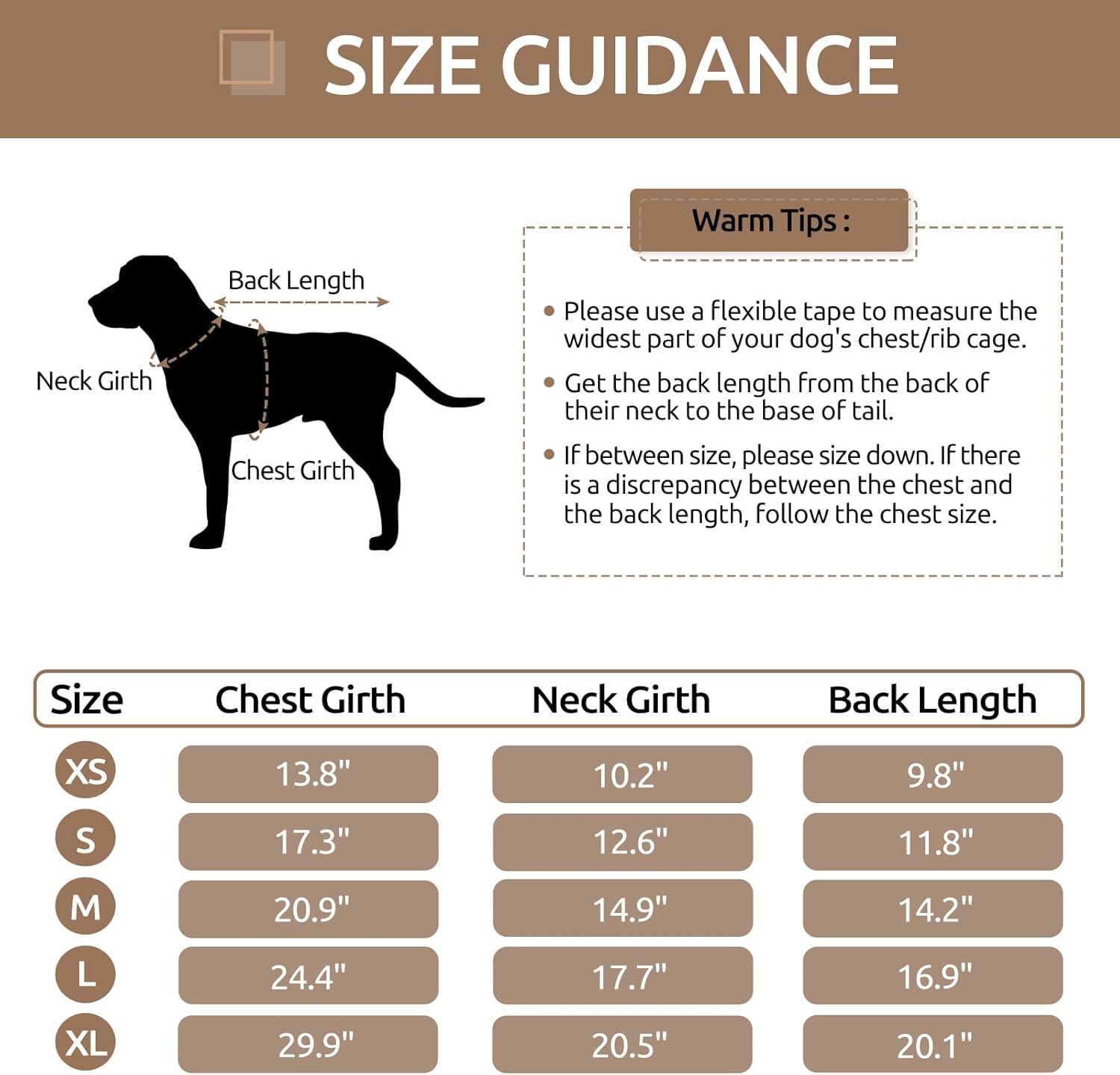 Queenmore Abrigo cálido de invierno para perro, impermeable para clima frío, chaqueta de nieve para perro, sudadera reflectante con capucha para