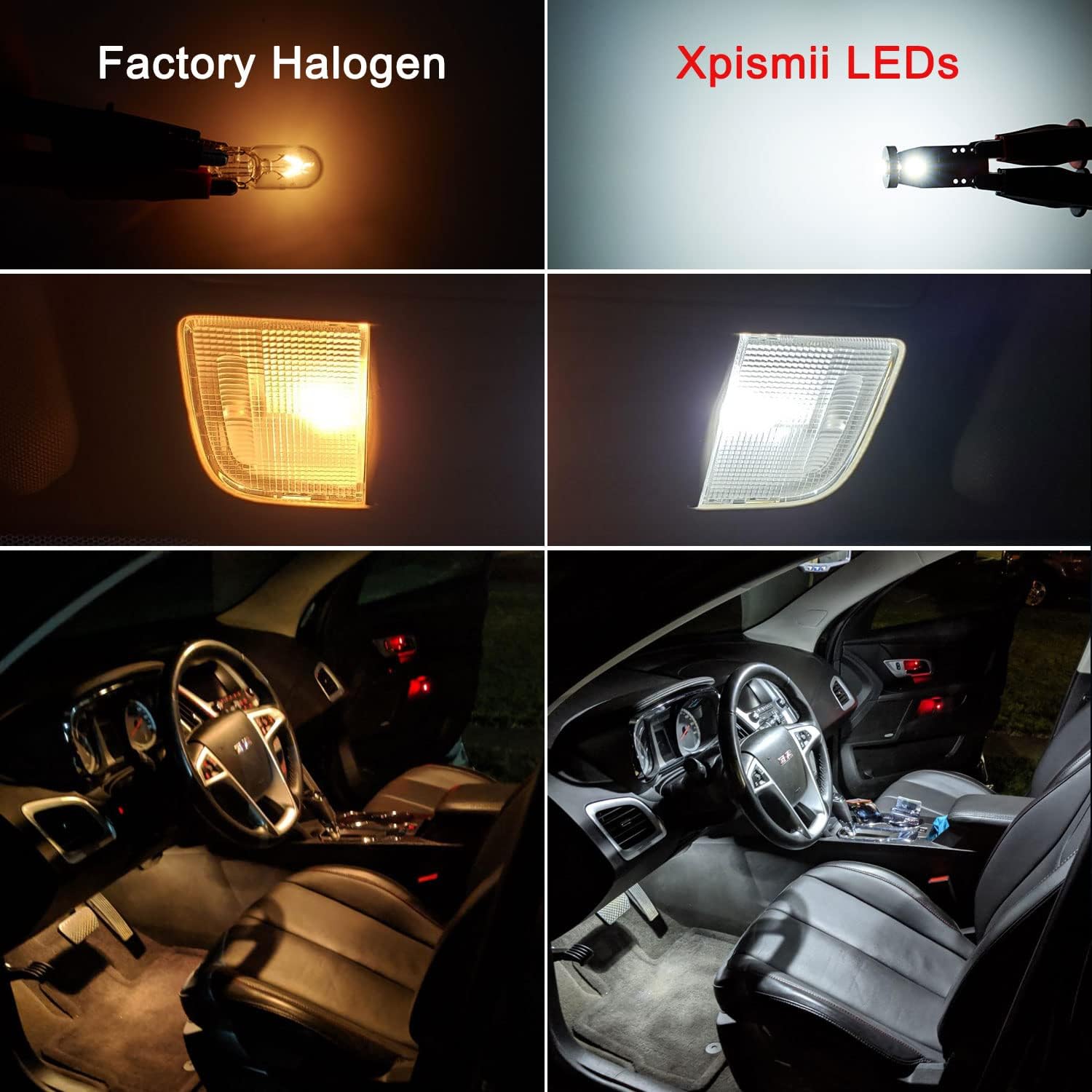 Paquete de 16 luces LED blancas para interiores de Toyota 4Runner 2010 2011 2012 2013 2014 2015 2016 2017 2018 2019 2020 2021 2022, con diagrama de