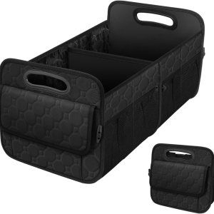 Organizador de maletero para automóvil, organizador plegable de maletero de SUV, accesorios de automóvil de 50 litros para mujereshombres, Organizador de maletero para automóvil, organizador plegable de maletero de SUV, accesorios de automóvil de 50 litros para mujereshombres,