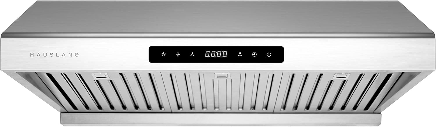 Hauslane Campana extractora para debajo del gabinete PS10 de la serie Chef de 30 pulgadas  Rendimiento profesional  Ventilador de estufa eléctrica