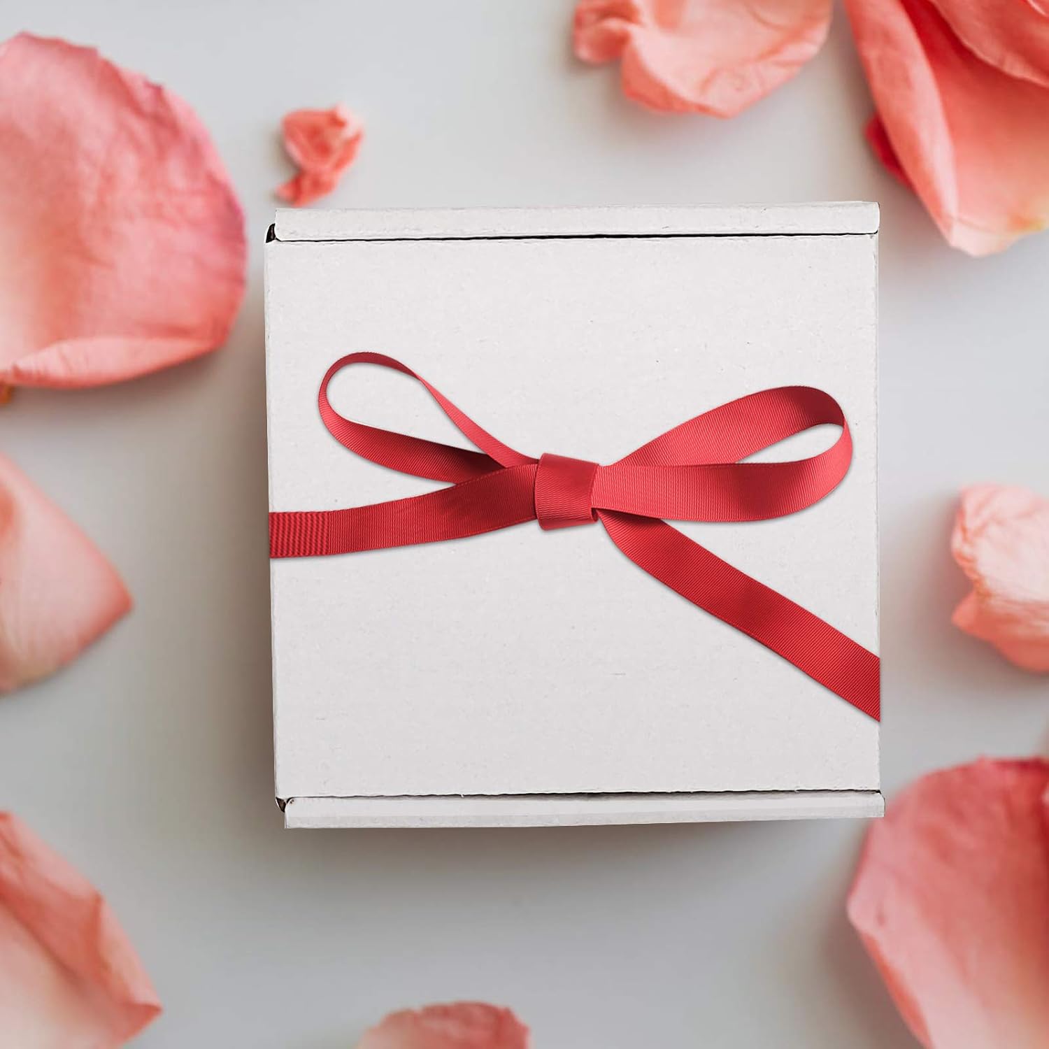 Cajas de envío blancas de 6 x 4 x 1 pulgadas, paquete de 25 cajas para pequeñas empresas, cajas de cartón corrugado para envío, embalaje