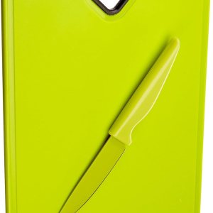 Uniware 15304 Tabla de cortar de barra de 11 x 8 pulgadas con cuchillo de pelar Uniware 15304 Tabla de cortar de barra de 11 x 8 pulgadas con cuchillo de pelar