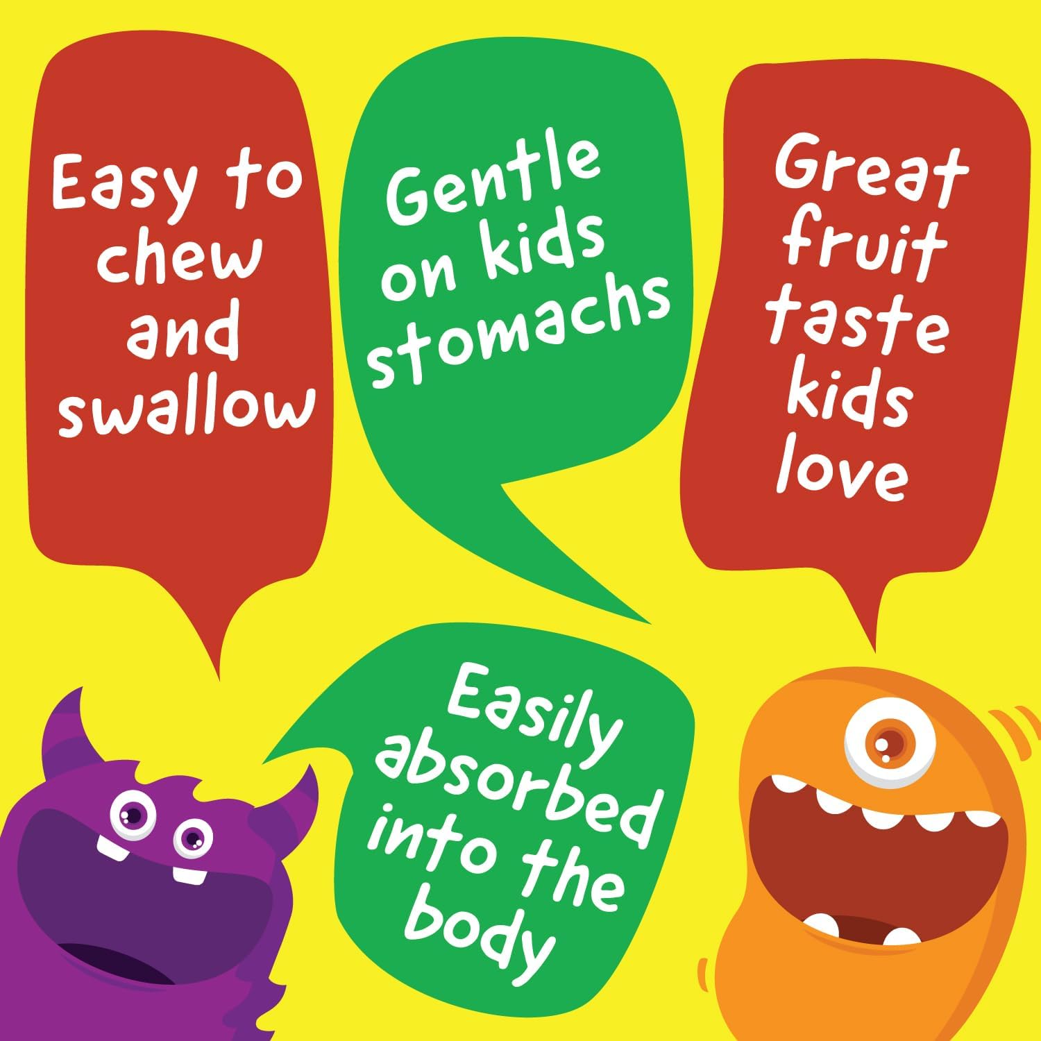 VitaWorks Paquete de masticables de vitamina C de 250 mg + melatonina de 1 mg masticables para niños