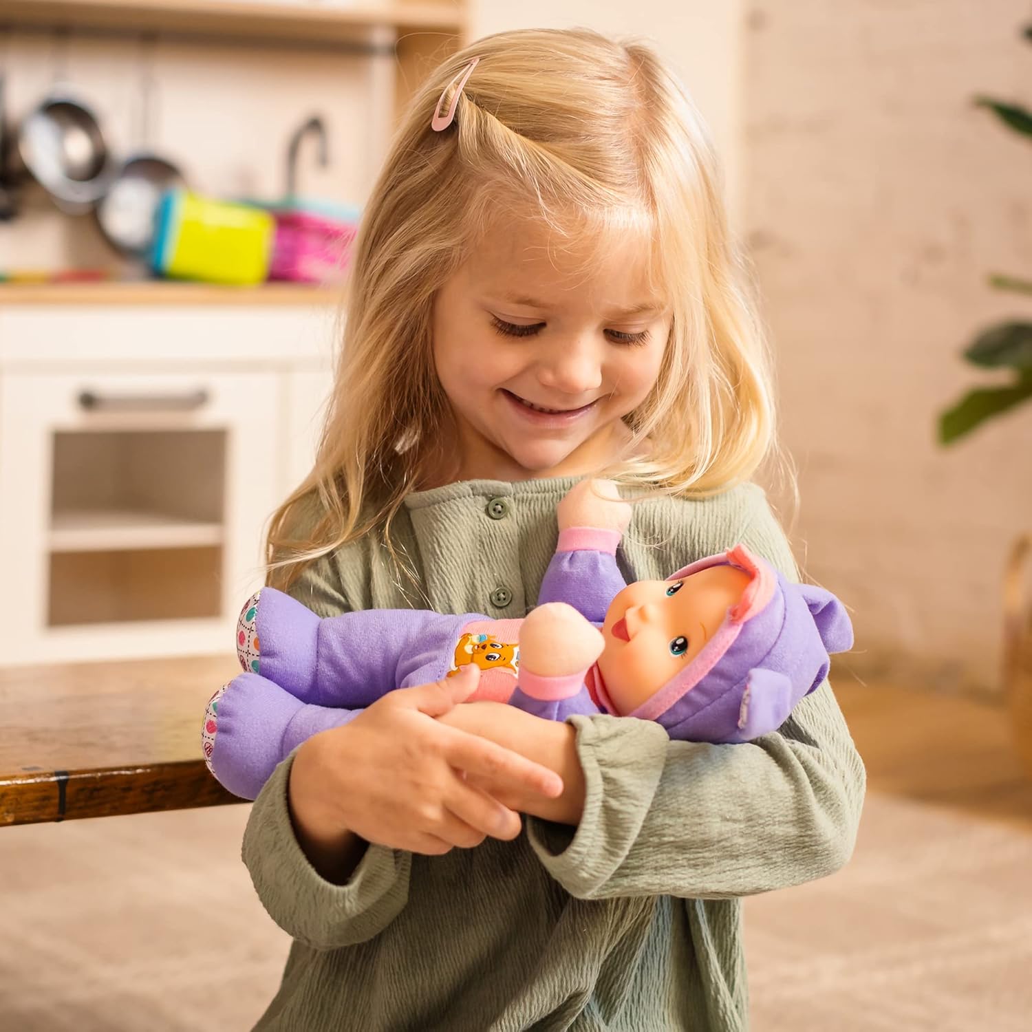 Baby’s First Muñeca de juguete canguro púrpura Sing & Learn – Todas las edades