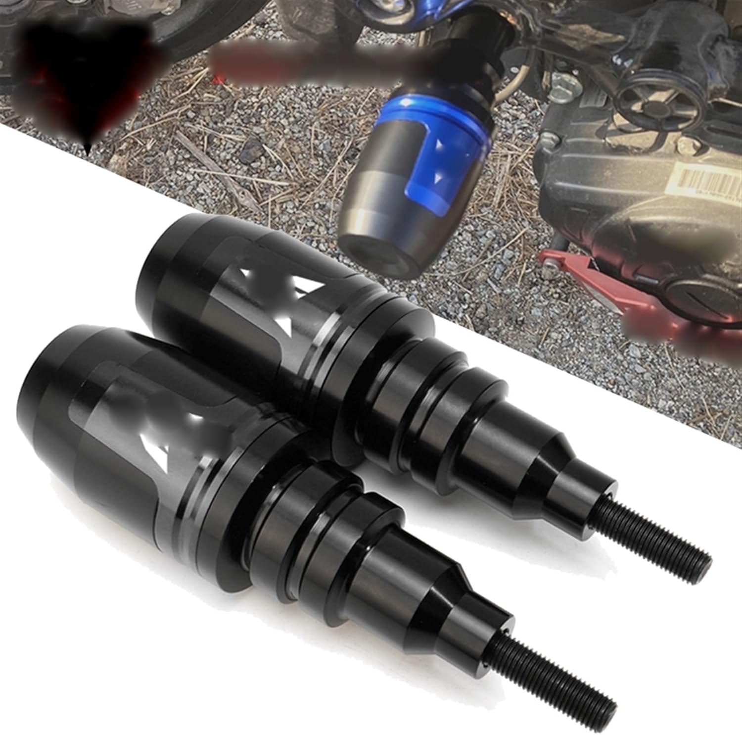 Motorcycle Falling Protector for Tracer MT-09 MT09 MT03 MT 03 2015 16 17 18 2019 2020 Frame Slider Crash Fairing Guard Falling Protector (Color  Red)