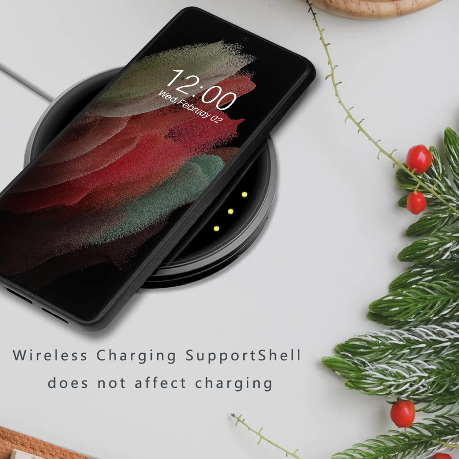Funda compatible con Samsung Galaxy S21 Ultra, diseño de patrón estético espacial retro, protección de cuerpo completo a prueba de golpes para