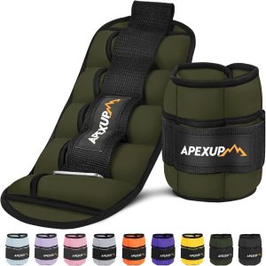 APEXUP 10 libraspar de pesas de tobillo ajustables para mujeres y hombres, correas de peso modularizadas para piernas para yoga, caminar, correr, APEXUP 10 libraspar de pesas de tobillo ajustables para mujeres y hombres, correas de peso modularizadas para piernas para yoga, caminar, correr,