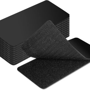 Art3d 8 juegos de cinta adhesiva de gancho y bucle, tira adhesiva de doble cara de 4 x 2 pulgadas, resistente Art3d 8 juegos de cinta adhesiva de gancho y bucle, tira adhesiva de doble cara de 4 x 2 pulgadas, resistente