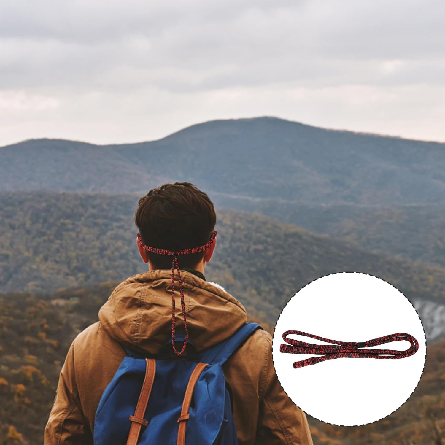 BOXOB 6 correas para lentes, cuerdas ajustables para gafas de sol, cordón para natación, buceo, actividades de equitación al aire libre (6 colores),