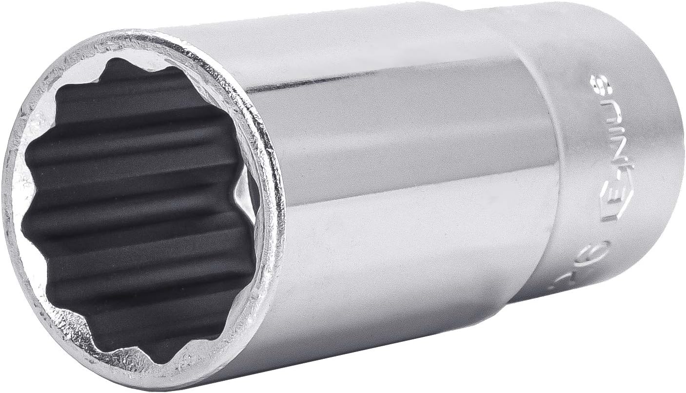 437825 12″ Dr. 0.984 in 12-pt. Toma de mano profunda