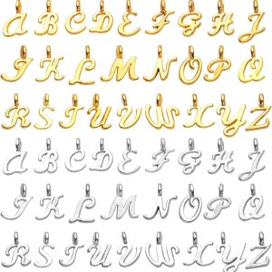 156 unids6 juegos de letras del alfabeto ABC colgantes de aleación A-Z colgantes alfabéticos abalorios sueltos DIY collar, pulsera, aretes, 156 unids6 juegos de letras del alfabeto ABC colgantes de aleación A-Z colgantes alfabéticos abalorios sueltos DIY collar, pulsera, aretes,