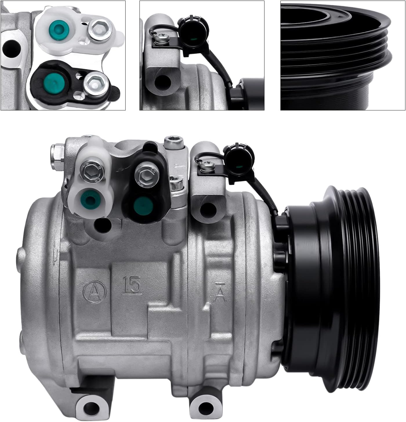 Compresor de AC con embrague para Kia Spectra 2004-2006Kia Sportage 2005 2006 2007