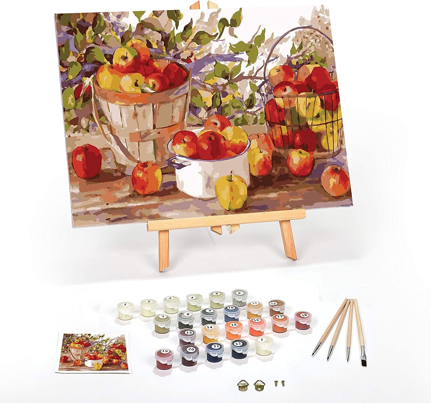 Ledgebay – Pintura por número para adultos  Kits de pintura por números, pintura sin arrugas por números para adultos principiantes, 12 x 16