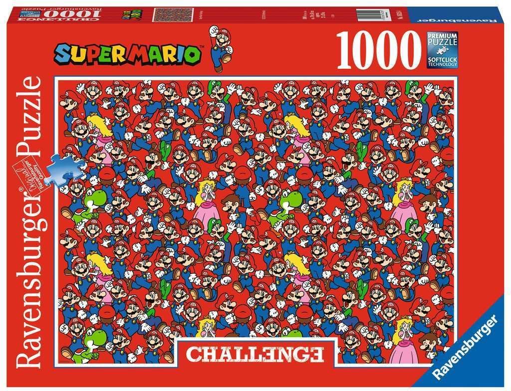 Ravensburger Super Mario Challenge Puzzle – Rompecabezas de 1000 piezas para adultos y niños a partir de 12 años