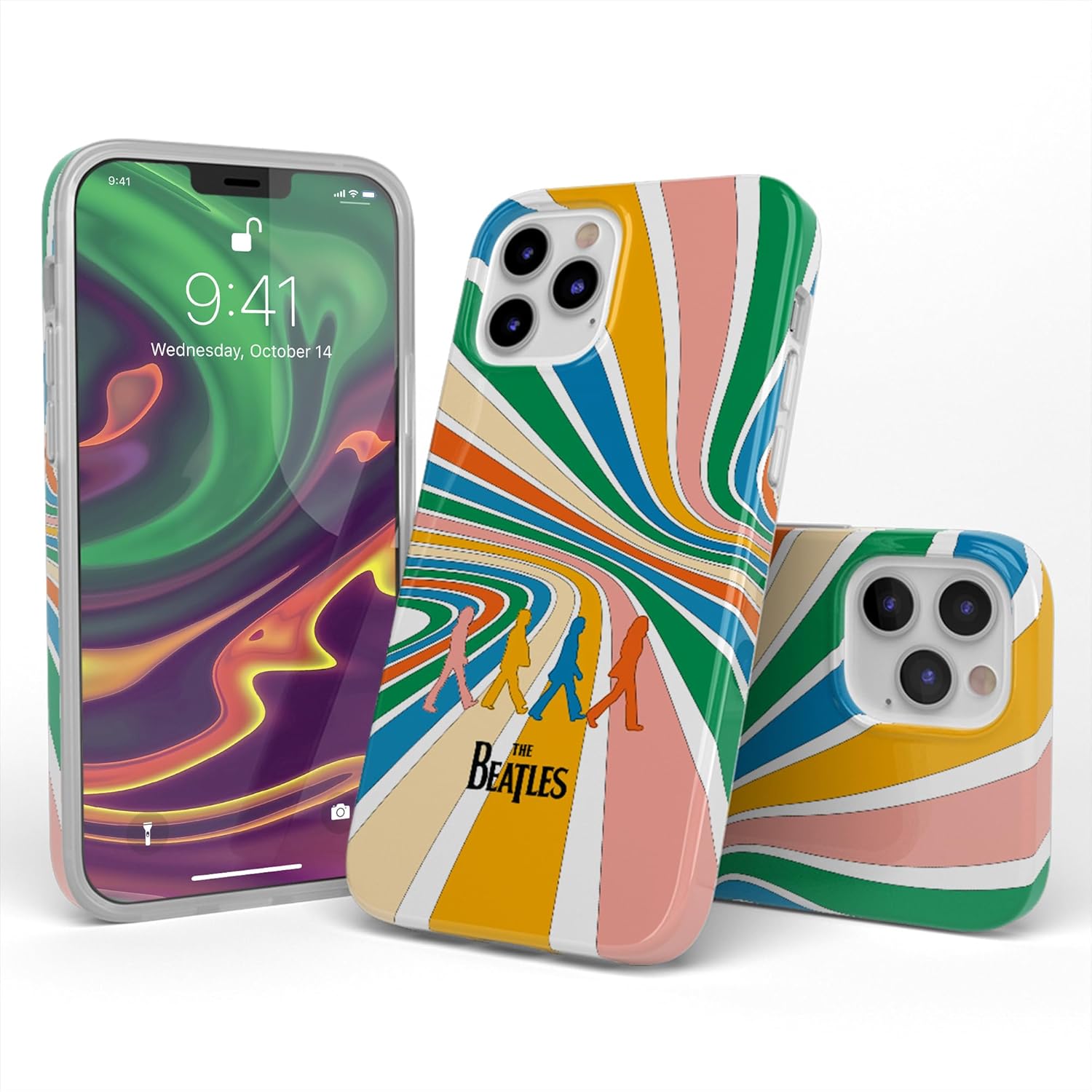 Casely Funda diseñada para iPhone 12 Pro Max  Beatles  Come Together  Abbey Road  Classic