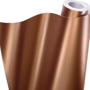 VViViD + Rollo de película de vinilo prémium de oro rosa metálico mate (6 pulgadas x 5 pies) VViViD + Rollo de película de vinilo prémium de oro rosa metálico mate (6 pulgadas x 5 pies)