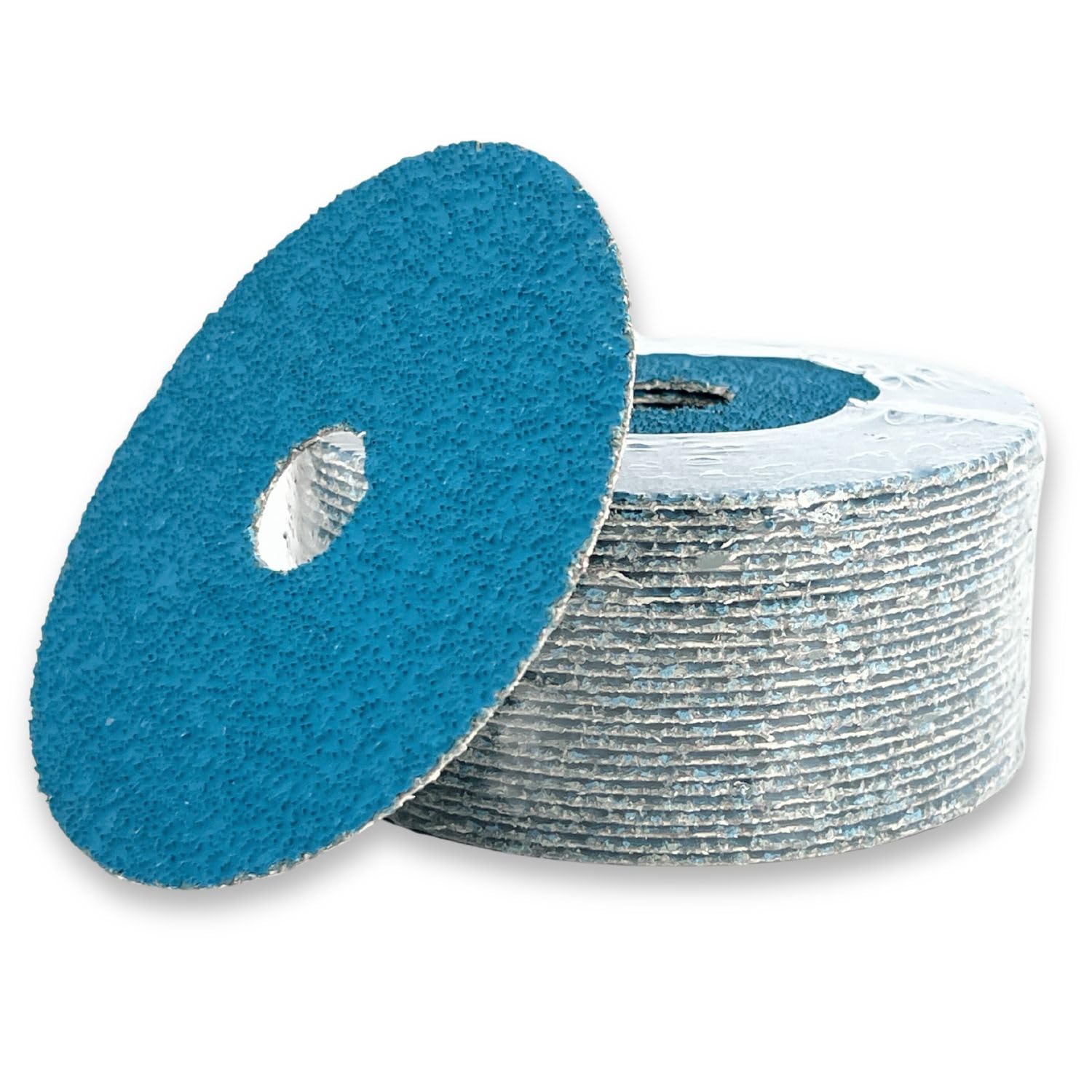 VSM Actirox – Disco de fibra de resina de cerámica de grano en forma de grano superior, 5 x 78 pulgadas, grano 36, grado grueso, respaldo de fibra