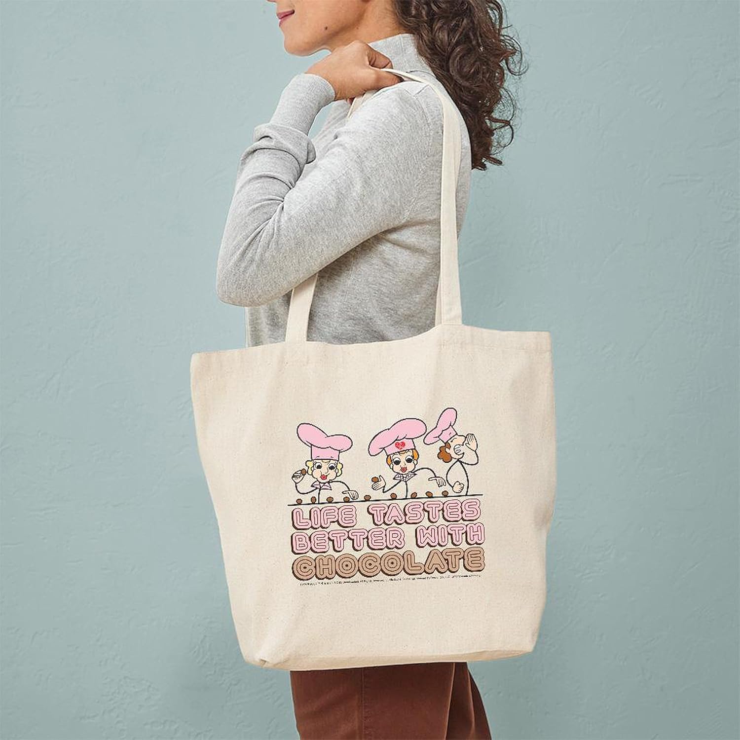 CafePress Knitting A Post Apocalyptic Life Skill Tote Bag Natural Canvas Tote Bag, Cloth Shopping Bag