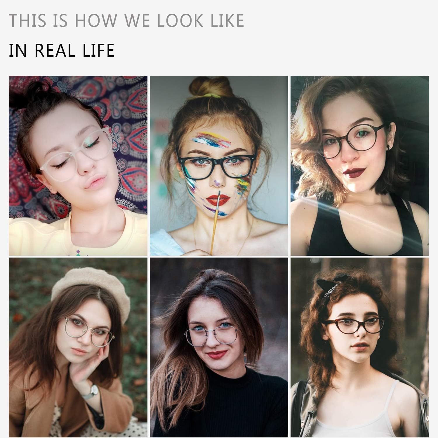 LifeArt – Anteojos con filtro de luz azul para hombres y mujeres, previenen la fatiga visual, para leer en la computadora y para ver televisión