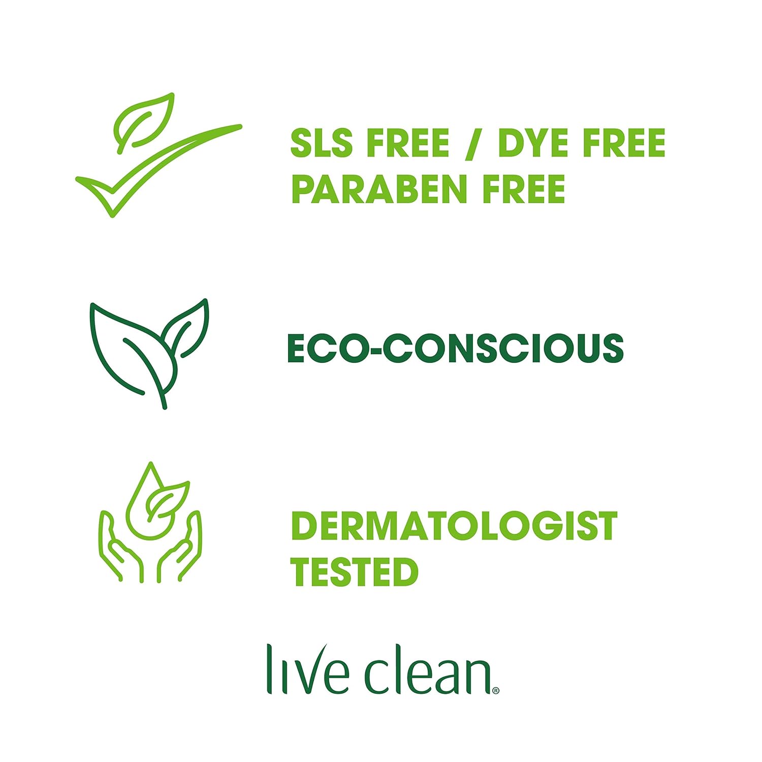 Live Clean Champú – 12 oz (11.8 fl oz) (champú profesional saludable para equilibrar el cuero cabelludo)