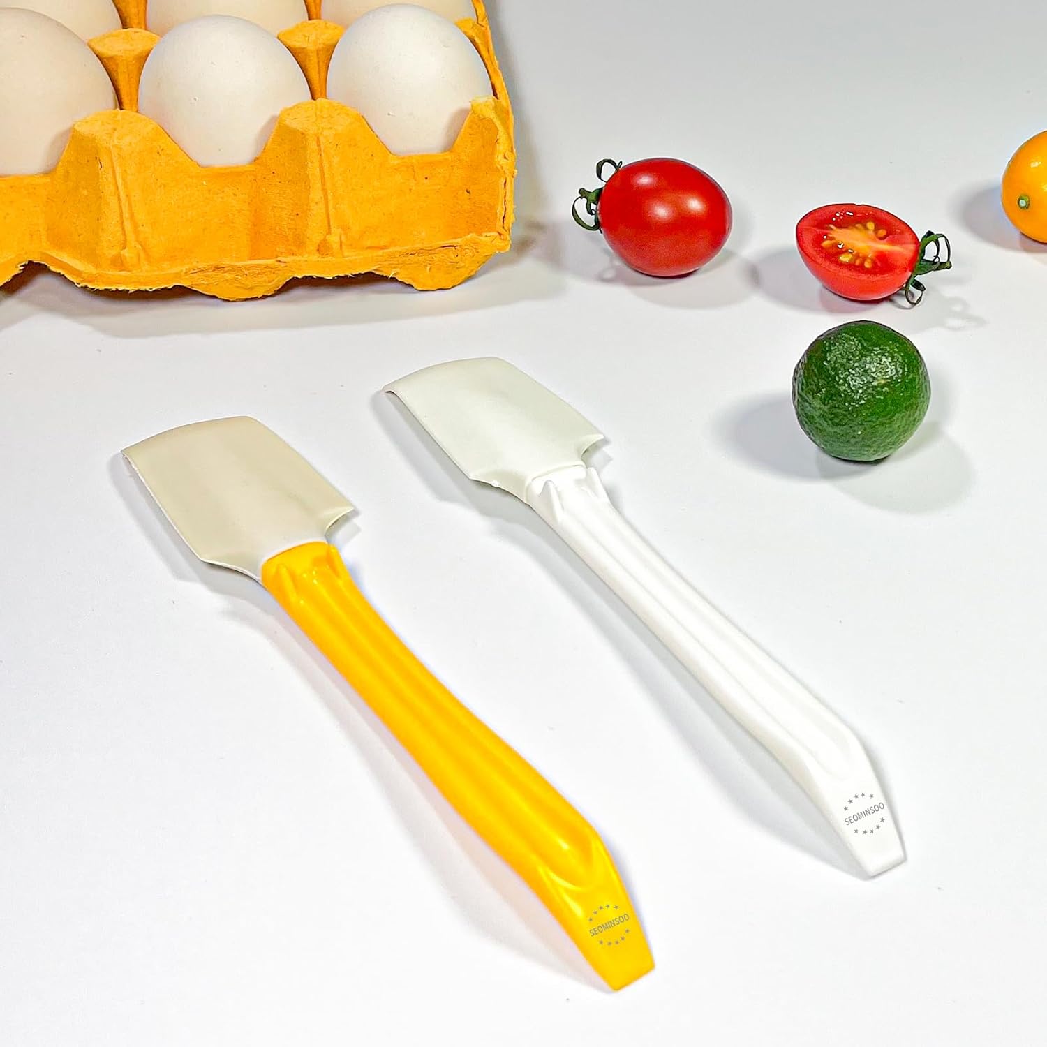12 espátulas de silicona para esparcir mermeladas, raspador aplicador de mantequilla de maní, práctica espátula esparcidora de miel, espátula