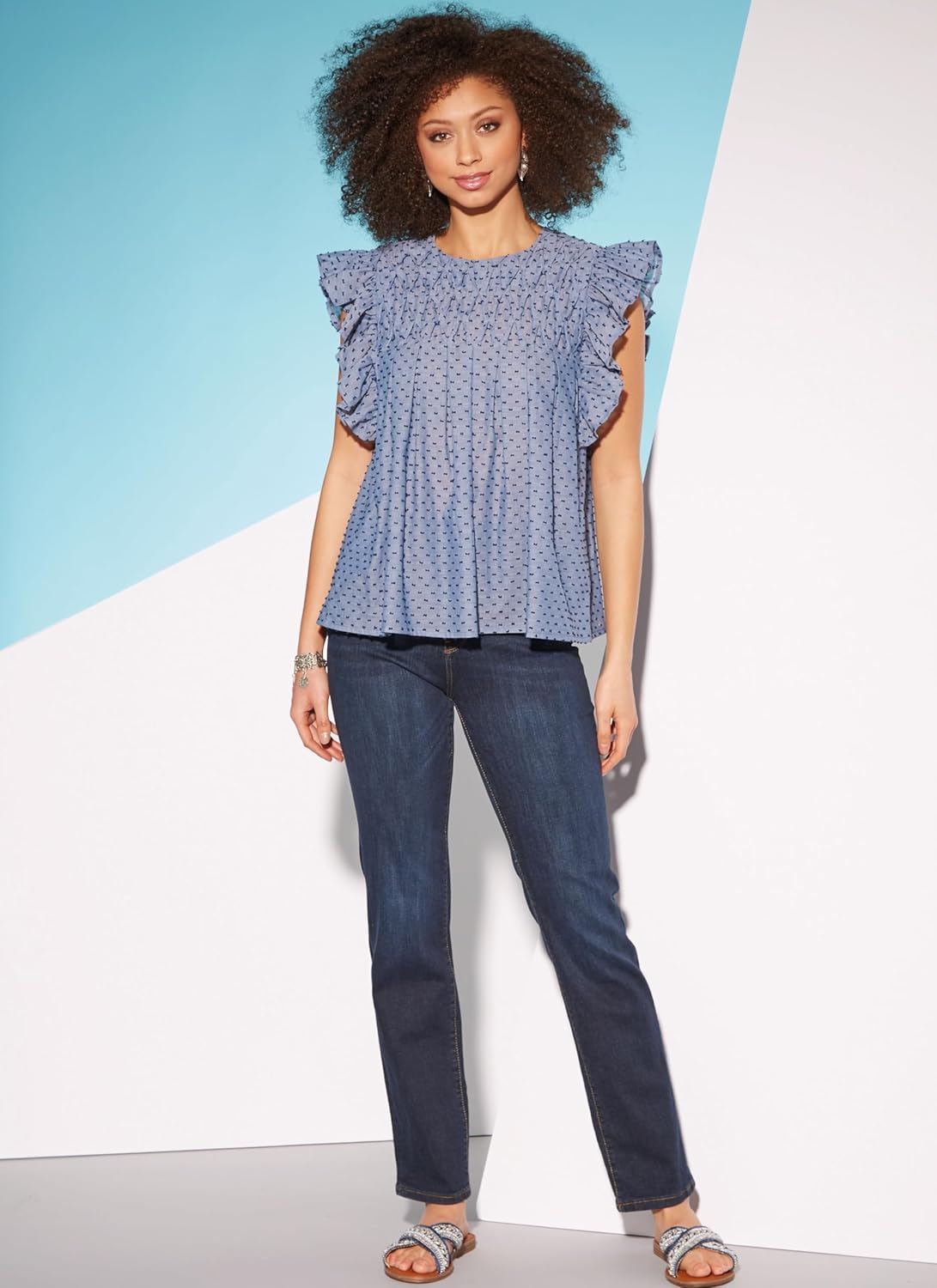 McCall’s Kit de patrones de costura Misses’ Tops, código de diseño M8325, tallas XSM-SML-MED