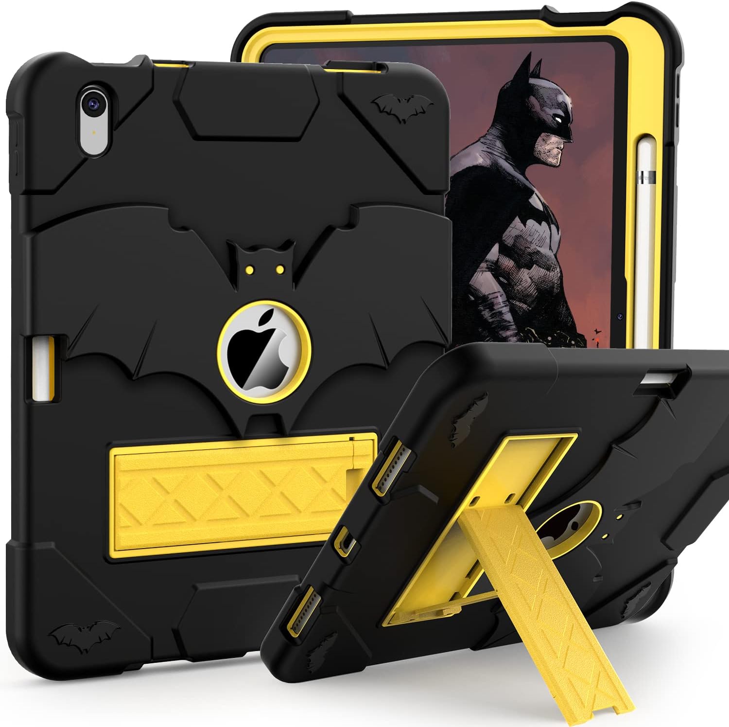 YIMIKOL Funda para iPad de 10 generación para niños de 10.9 pulgadas 2022, delgada y resistente, a prueba de golpes, con soporte integrado para iPad