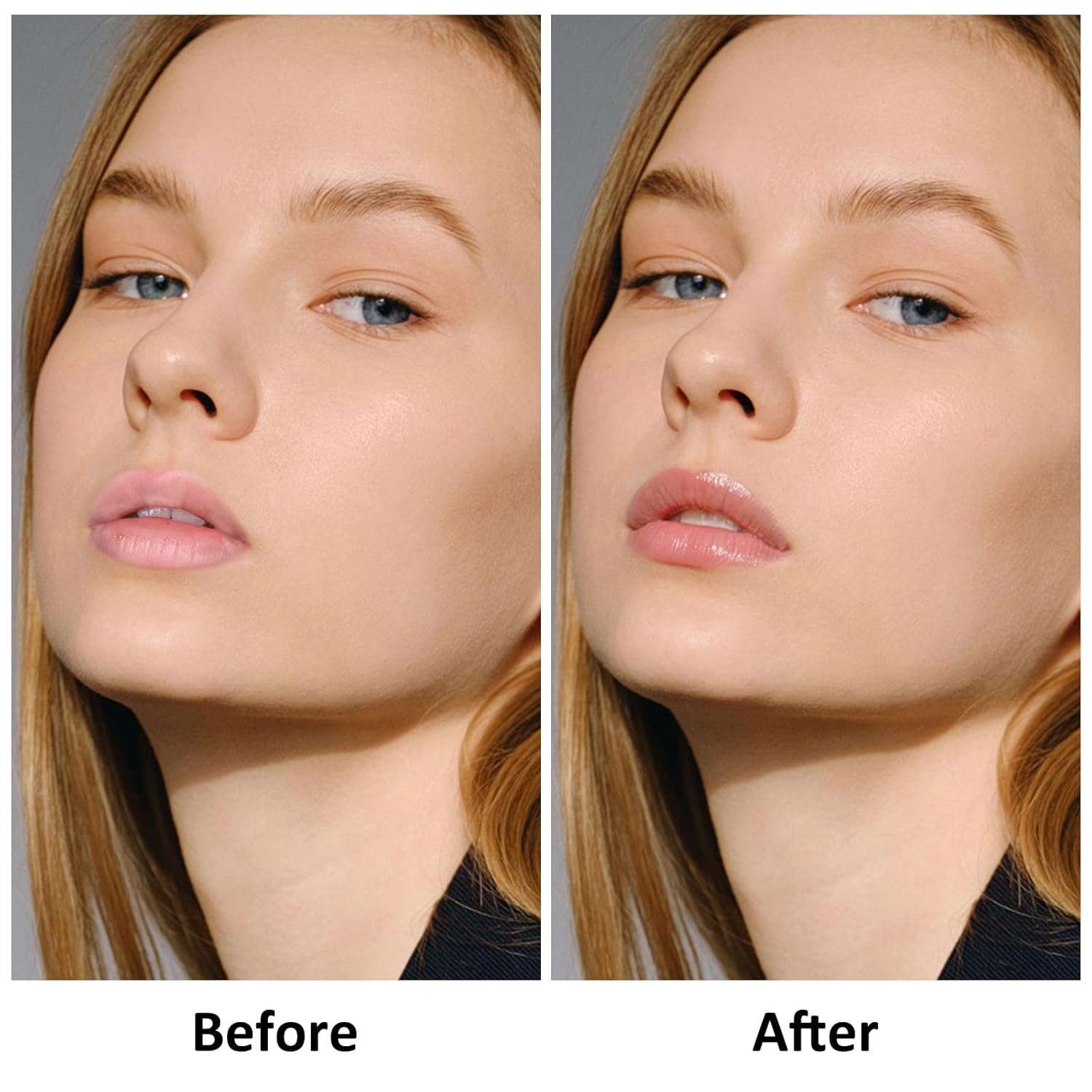 Apooliy Lápiz labial mate color nude, bálsamo labial ligeramente cremoso, brillo labial de terciopelo suave, copa no pegajosa altamente pigmentada,