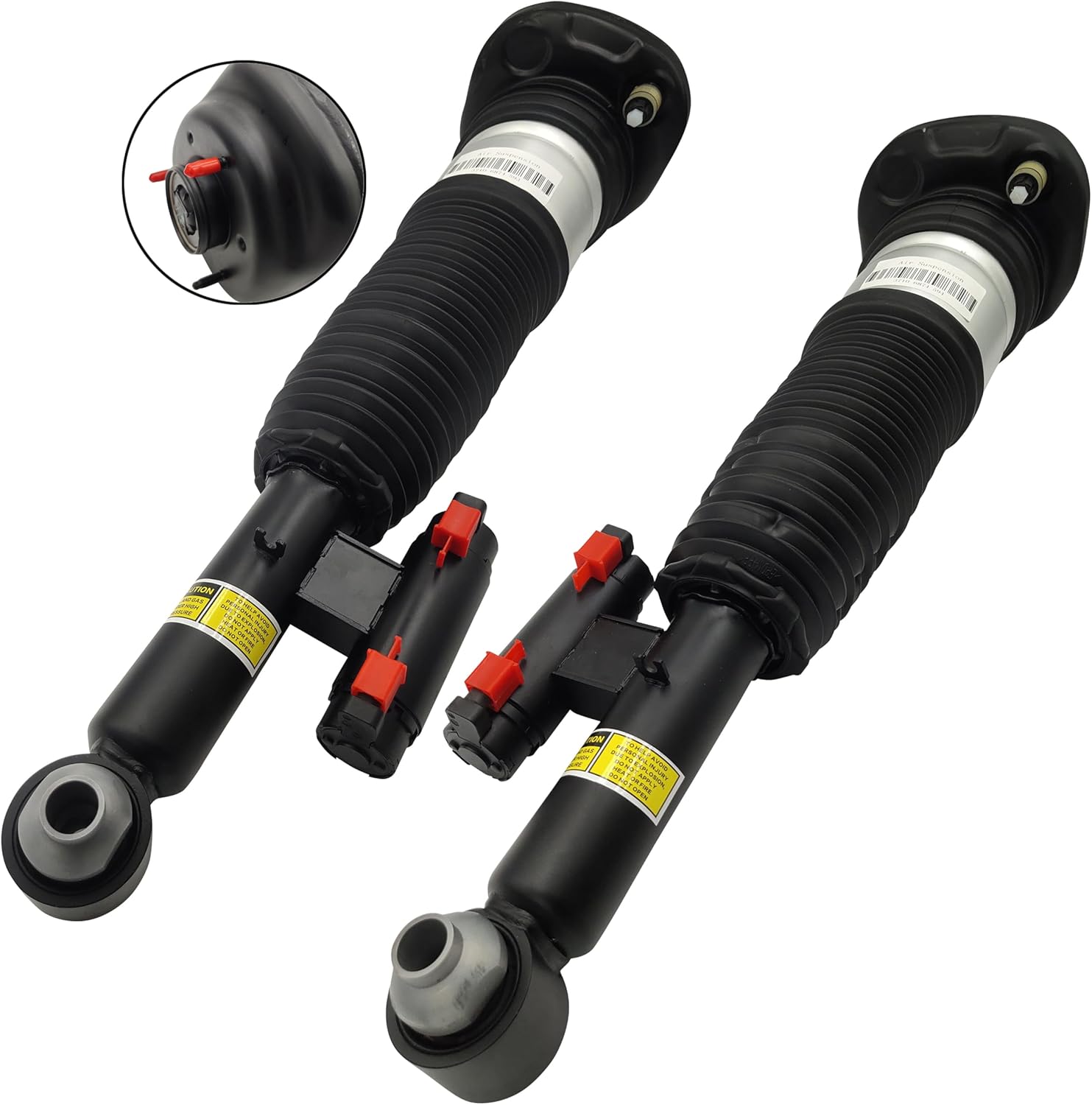 SCITOO Kits de suspensión de amortiguadores de aire para BMW 740i 2015-2020, 740i xDrive 2017-2020, 740Li 2015, 740Li xDrive 2015, 750i 2015-2019