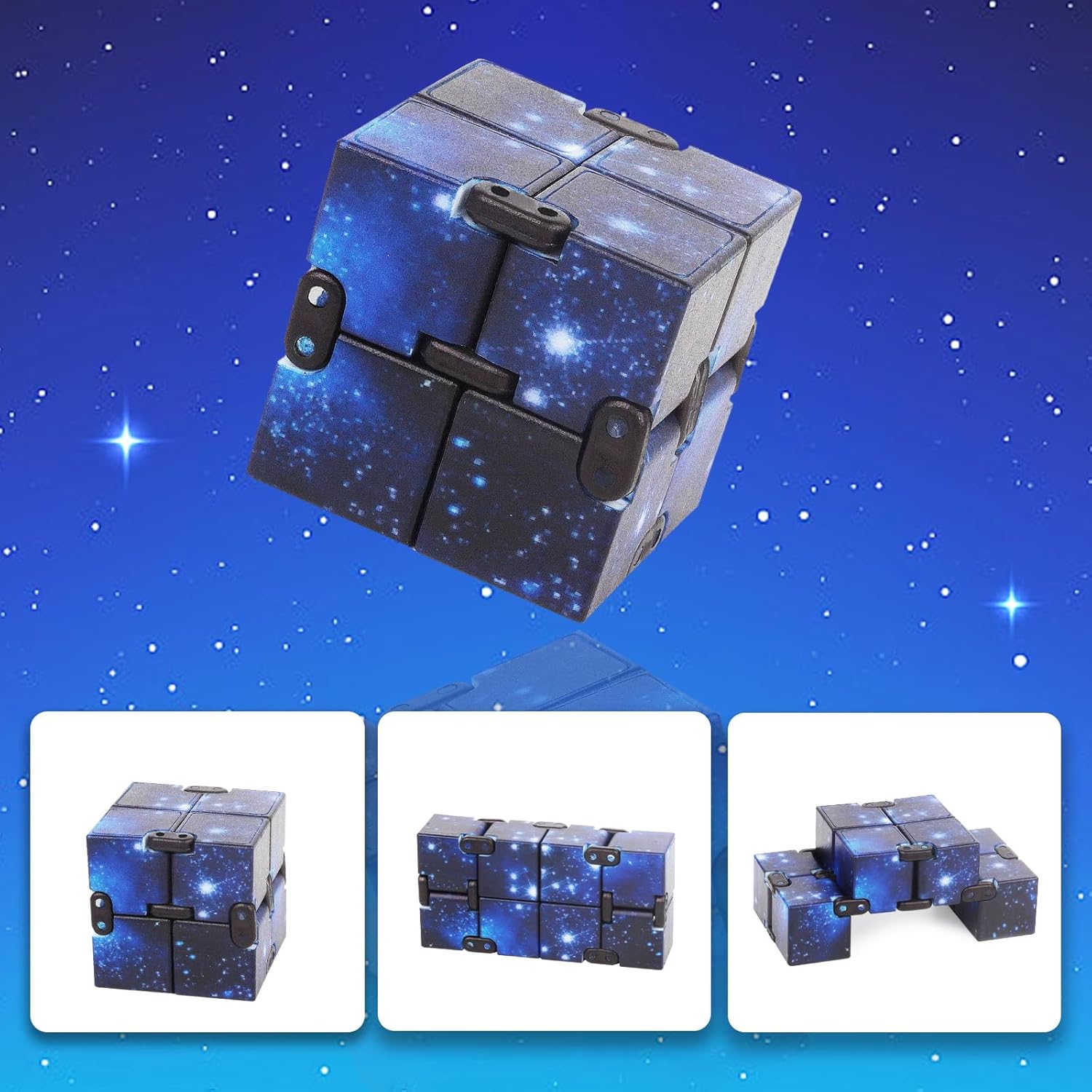 Fidget Infinity Cool Cube Toys juguete para ansiedad de mano, cubos mágicos, cosas geniales, artículos únicos, regalos de cumpleaños, niños, niñas,
